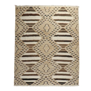 Mid-Century Modern Room Size Turkish Kilim - 8'3" x 10'7" For Sale