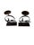 French Country Pair of Pottery Barn Heavy Iron Bird & Branch Pillar Candle Holders For Sale - Image 3 of 8