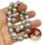 Metal Hanadama Tahitian Pearl Necklace Women 14k Gold Certified For Sale - Image 7 of 9