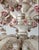 Large Italian Porcelain Three Tier Chandelier in the style of Capodimonte, 1950s For Sale - Image 10 of 13