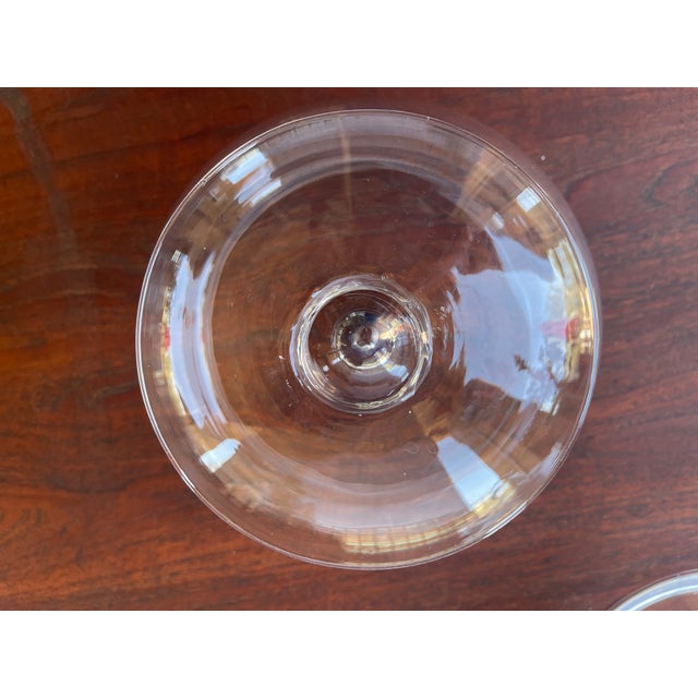 Mid-Century Modern Mid Century Large Clear Glass Apothecary Jar With Lid - 14"h 10"d For Sale - Image 3 of 6