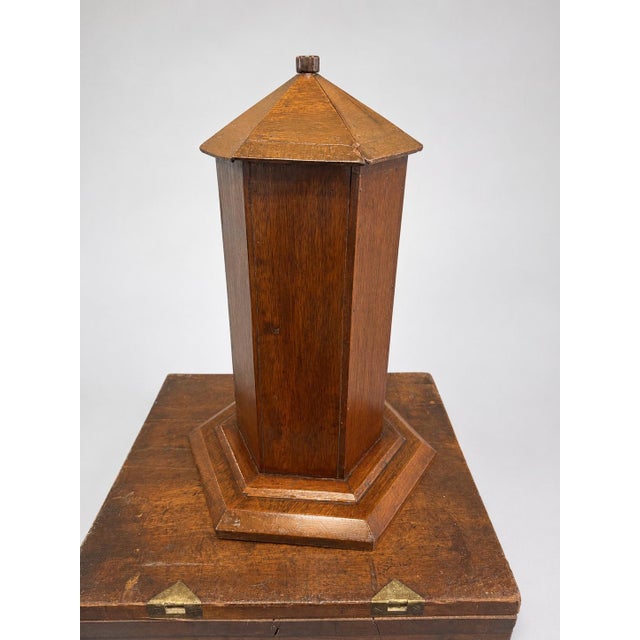 English English George v Period Mahogany Post Office Box Model, Circa 1890 For Sale - Image 3 of 11