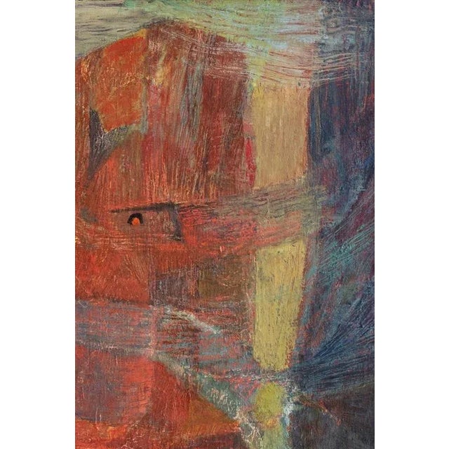 1950s Suzanne Jean, Fonds Marins, 1952, Oil Painting on Canvas For Sale - Image 5 of 10