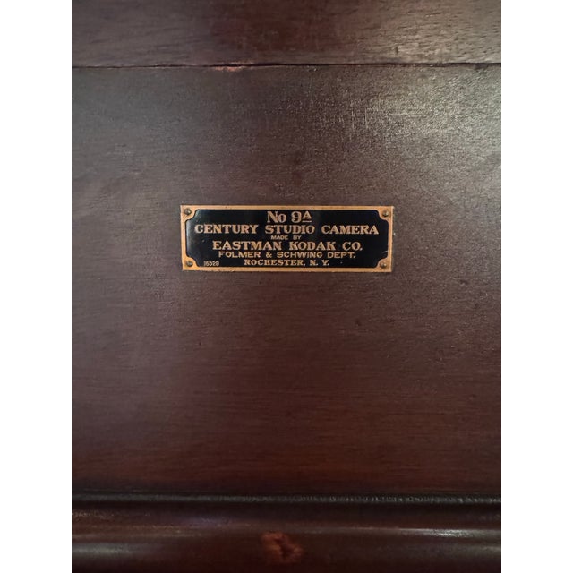 Antique Century No. 9a Studio Camera With Dallmeyer 3a Lens, Stand & Sliding Carriage [Dw] For Sale - Image 11 of 12