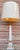 1970s Brass and Onyx 2-Light Table Lamp with Fabric Shade from Versace, 1970s For Sale - Image 5 of 13