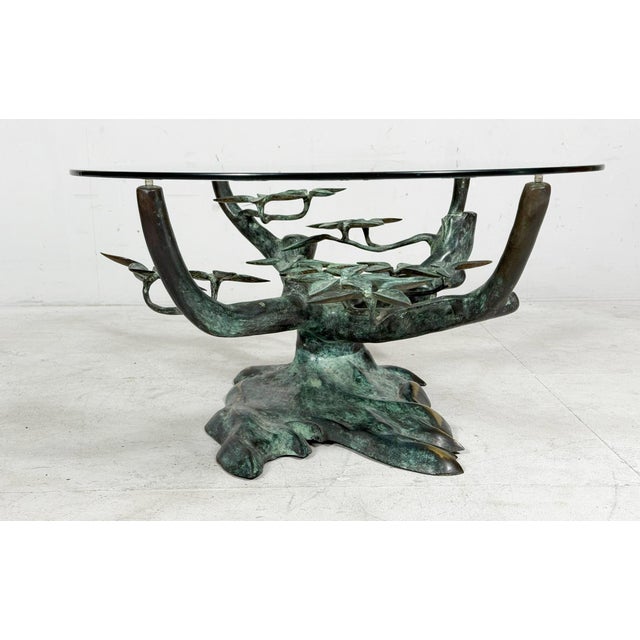 Hollywood Regency Bonsai Coffee Table by Willy Daro, Belgium, 1970s For Sale - Image 15 of 18