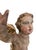 18th Century Large Bavarian Baroque Polychrome and Parcel-Gilt Carved Wood Putto.. For Sale - Image 4 of 12