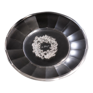Lalique Crystal Decorative Plate – Signed “R. Lalique”