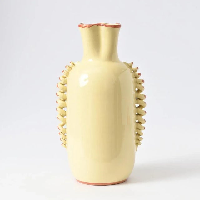 Belgian Art Deco Ceramic Vase, 1930s For Sale - Image 4 of 11