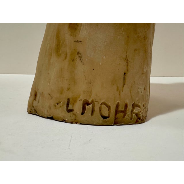 1960s 1960s Larry Mohr Resin Abstract Queen Figurative Sculpture Signed From Artist Estate For Sale - Image 5 of 6