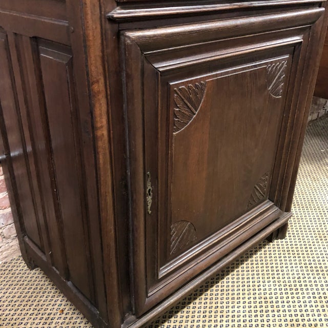 Early 19th Century French Oak Cabinet For Sale - Image 10 of 11