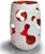White Candle Lantern Sculptural Vase by Donatas Zukauskas Dimensions: Ø 13 x H 19 cm. Materials: Recycled paper. This is a...