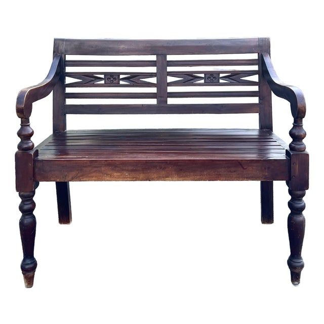 Balinese Teak Bench For Sale