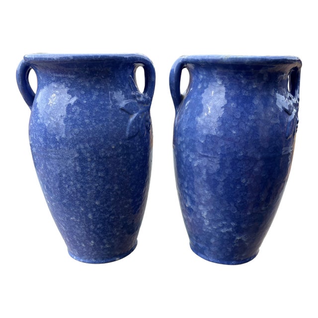 1930s Robinson Ramsbottom Pottery Vases, a Pair For Sale