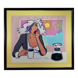 Rickey Jewell Hohimer Ii Cup Of Joe C. 1990 Reproduction Print