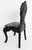 Early 20th Century Early 20th Century Chinese Heavily Carved Ebonized Chair With Art Nouveau Influence, Greek Key Trim For Sale - Image 5 of 15