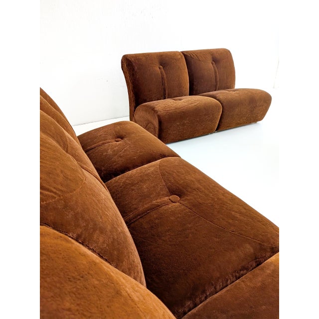 Vintage Space Age Modular Sofa, 1970s, Set of 8 For Sale - Image 9 of 13