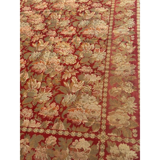 Textile French Aubusson Jacquard Tapestry, 1930s For Sale - Image 7 of 18