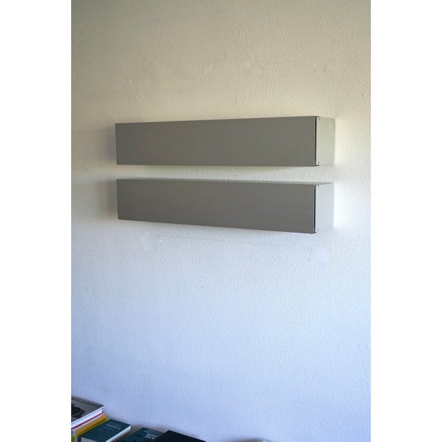Metal A-Line Horizontals Cabinets by Shigeru Uchida for Pastoe, 1990s, Set of 2 For Sale - Image 7 of 14