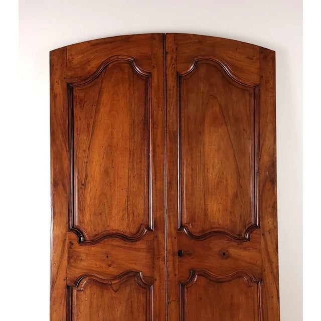 French Pair of Walnut Doors, France, 18th/19th Century For Sale - Image 3 of 10