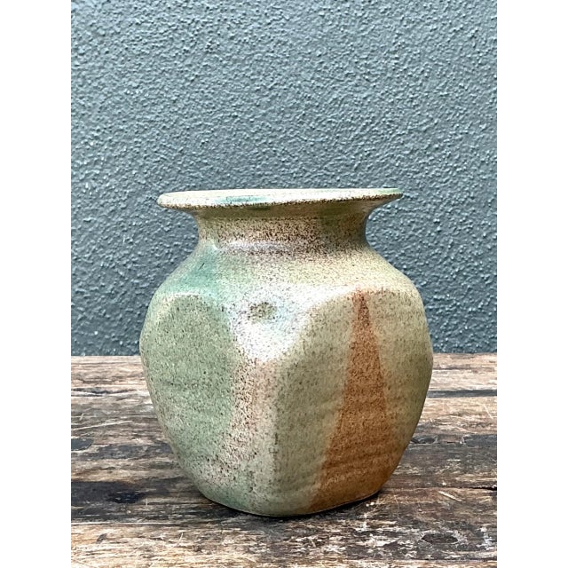 Ceramic Vintage Abstract Ceramic Pitcher For Sale - Image 7 of 12