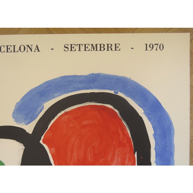 Joan Miró, Original Exhibition Poster: Sala Gaspar, Barcelona, 1970, Lithograph For Sale - Image 4 of 9
