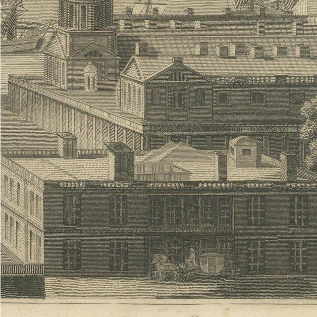 The West India Docks in the Isle of Dogs, 1804 For Sale - Image 4 of 12