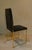 Suede and Gilded Steel Chairs, Italy, 1970s, Set of 6 For Sale - Image 6 of 18