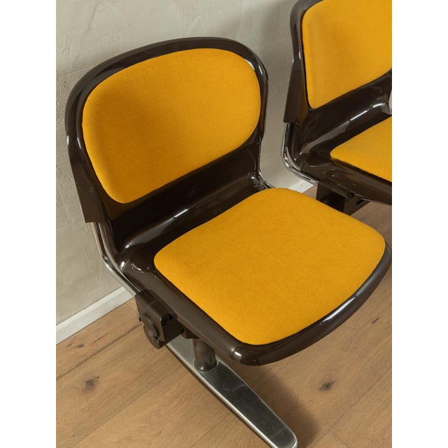 Vintage Waiting Bench, 1970s For Sale - Image 4 of 12