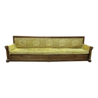 Empire Bench in Walnut For Sale