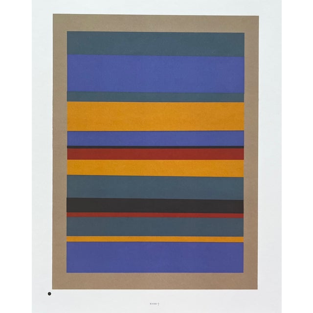2009 Josef Albers the Interaction of Color Plate Xviii-7 For Sale
