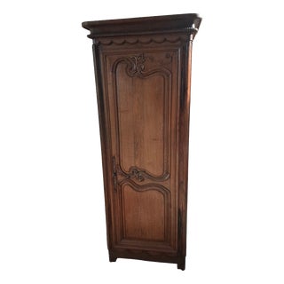 Louis XIV Regency Oak Bonnetière, 1890 For Sale