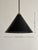 Black Kegle-Style Pendant Lamp attributed to Bent Karlby for Lyfa, 1960s For Sale - Image 8 of 12