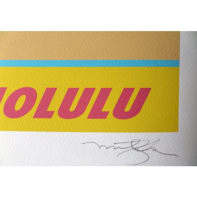 Mid-Century Modern Michael Murphy "Aloha Modern" Print For Sale - Image 3 of 3