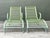 Vintage Regency Cast Aluminum Wave Chaise Lounge Chairs - A Pair For Sale - Image 9 of 12
