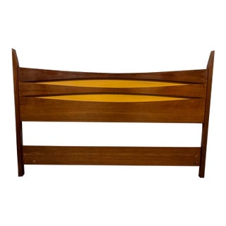 Queen Size West Michigan Furniture MCM Headboard For Sale