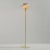 Danish ‘Luna’ aluminium floor lamp from the 1980s produced by Design Light A/S. The surface of the lamp has scratches,...