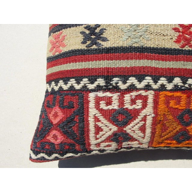 1980s Vintage Decorative Pillow Cover For Sale - Image 5 of 11