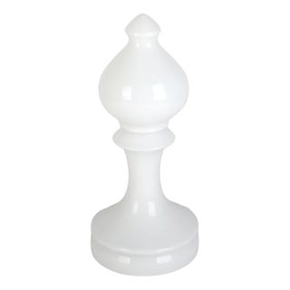 Mid-Century Glass Chess Lamp by Ivan Jakes, 1970s For Sale