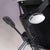 Model EA118 Desk Chair with Chrome Base, Black Hopsack Upholstery and Aluminium Armrests by Charles & Ray Eames for Vitra, Germany, 2000s For Sale - Image 3 of 15