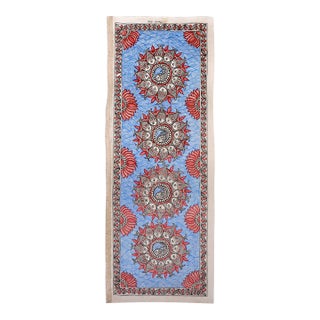 Circle of Life – Hand-Painted Madhubani Folk Art by Mamta Devi, 2016 National Award-Winning Artist For Sale