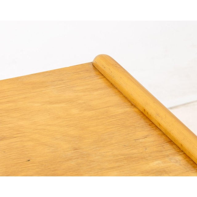 Mid 20th Century Modern Walnut and Rattan Nightstands, Pair For Sale - Image 5 of 8