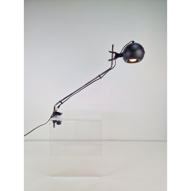 Vintage Space Age Clamp Desk Lamp, 1970s, in Flawless conditions. Designed 1970 to 1979 European Plug (up to 250V).The...