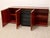 Vintage Italian High-Gloss Wood Three-Door Credenza For Sale - Image 4 of 12