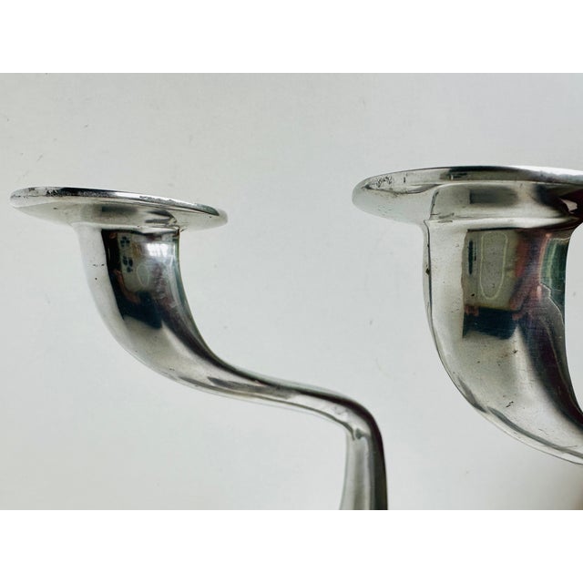 Sculptural Model Turner Candlesticks by Xavier Lust for Driade Kosmo, Italy, 2000s, Set of 2 For Sale - Image 6 of 15