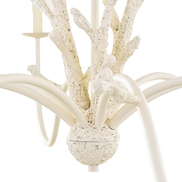 Our Coral Chandelier draws inspiration from ocean reefs with heavily textured branches and extended flowing arms. The 8...