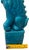 Large MCM Turquoise Glazed Foo Dog Guardian Sculpture For Sale - Image 11 of 12