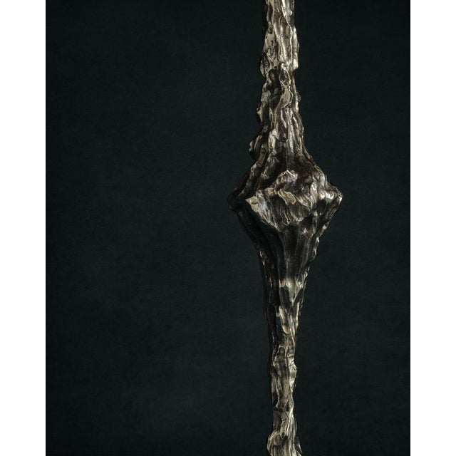 Omnia Vanitas Vanité 3 Candelabra in Patinated Cast Bronze by William Guillon For Sale - Image 4 of 12