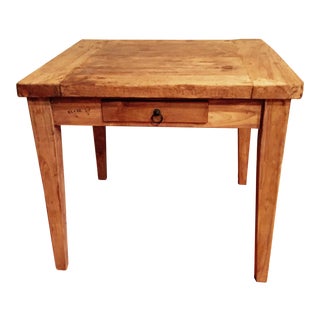 Pine Square Table For Sale