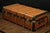 Salmon-Colored Cabin Trunk with Curved Shape, 1920s For Sale - Image 6 of 9